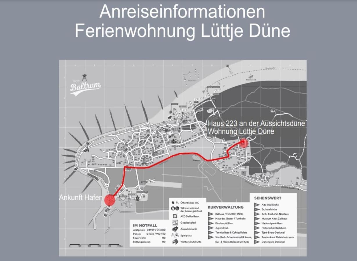 Luettje Duene Baltrum Exterior foto